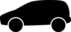 Car Black Silhouette Side View Digital Sketch Svg Design, Free Vectors File